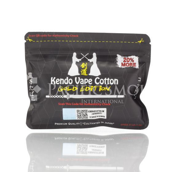KENDO COTTON - GOLD EDITION 1/PK - Clouds and Coils Vape Shop