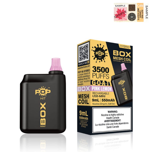 Pink Lemon - POP BOX 3500 DISPOSABLE GOAT