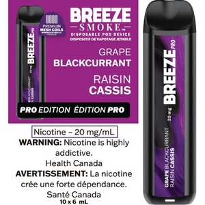 Grape Blackcurrant - BREEZE PRO DISPOSABLE