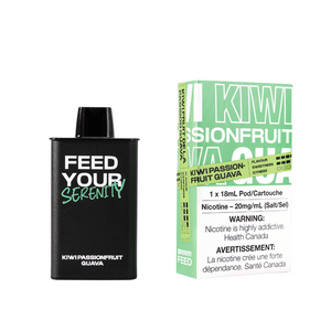 Kiwi Passionfruit Guava - FEED 9000 Puffs Pre Filled Pods