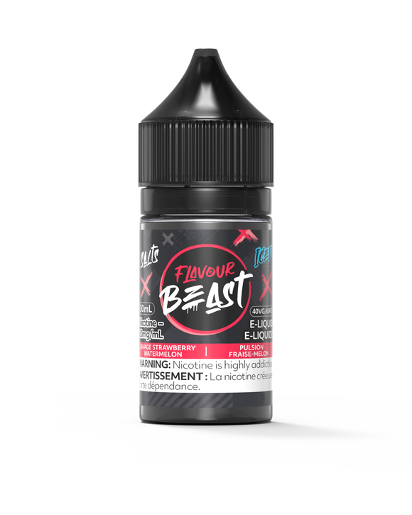 Savage Strawberry Watermelon Iced - Flavour Beast E-liquid