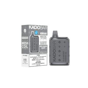 Blackberry Banana Ice - Kado Bar 6500 Disposable
