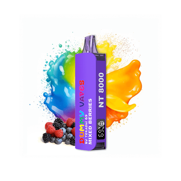Mixed Berries - Dummy Vapes 8000 Disposable