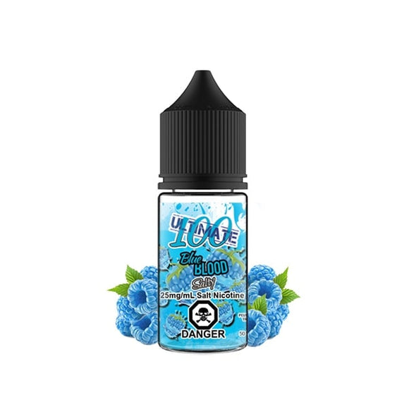 Salty Blue Blood 30ML - Ultimate 100 ( Salty ) - Clouds and Coils Vape Shop