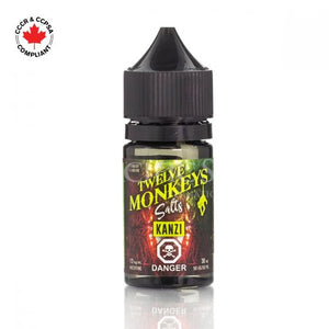 Kanzi Salt - Twelve Monkeys - Clouds and Coils Vape Shop